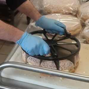 Emporte-pièce : Circulaire d.280 6 parts